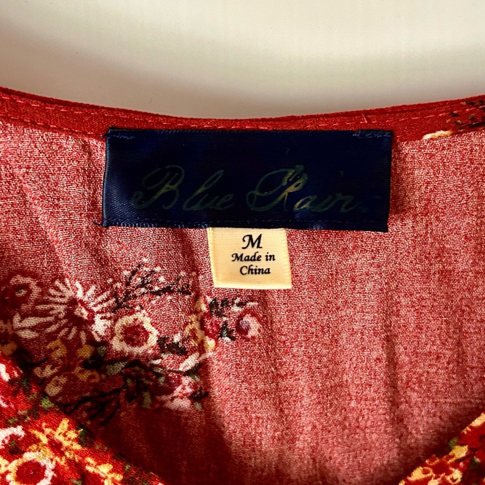 Fall Flower Blouse - Picture 4 of 5